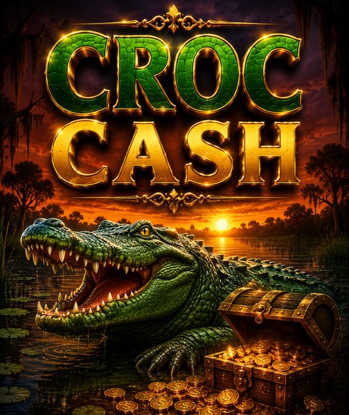 Croc Cash game artwork