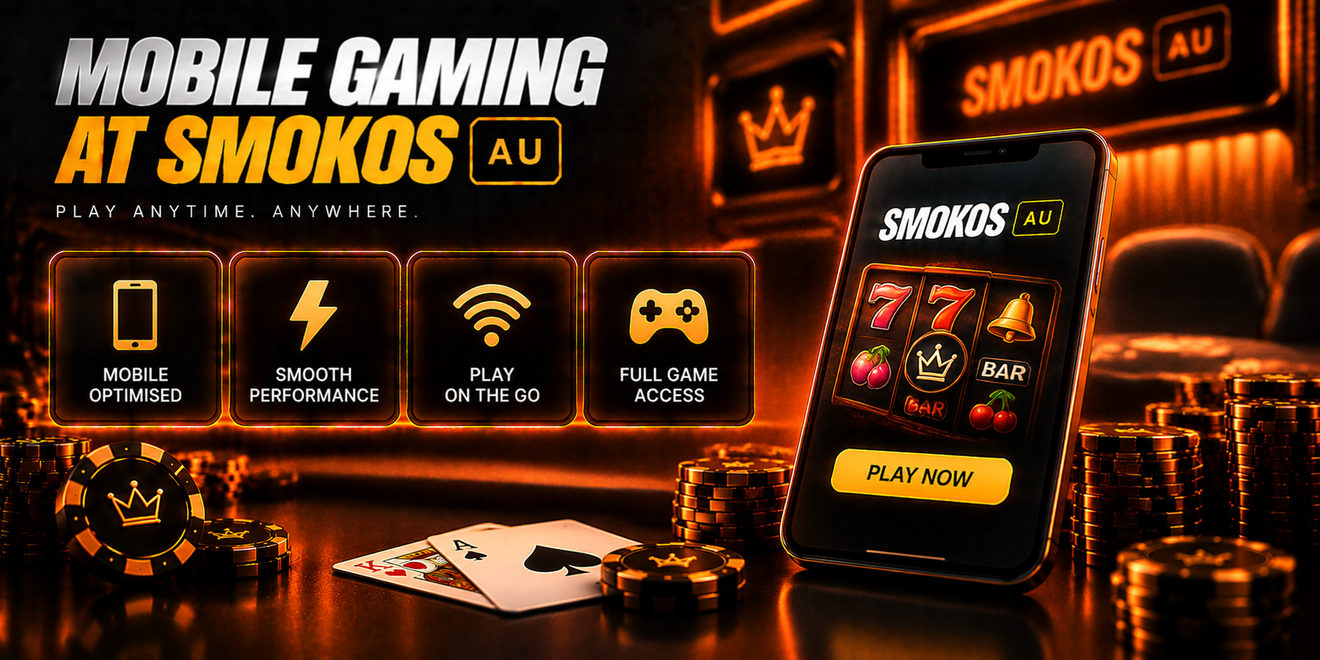 Mobile gaming at Smokos AU