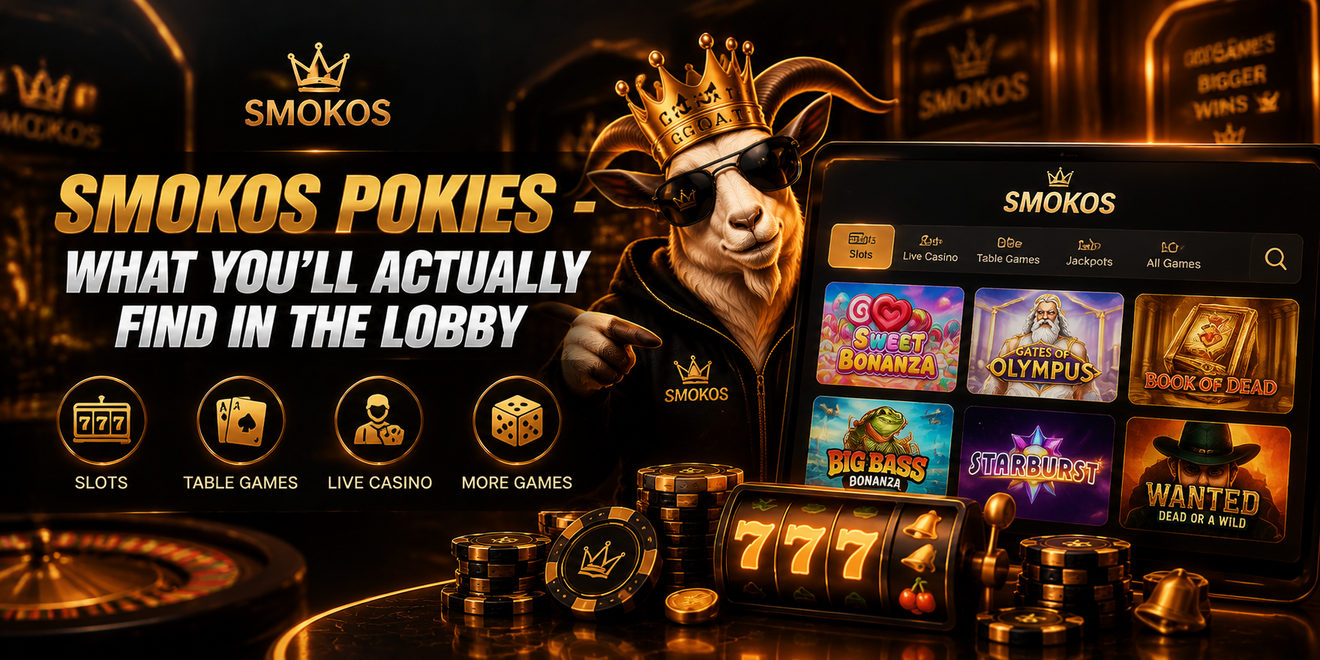 Smokos pokies: what you will actually find in the lobby