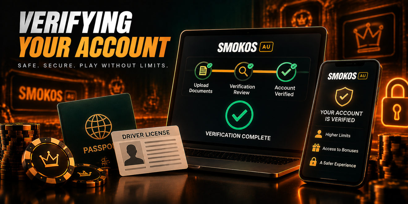 Verifying your account at Smokos AU